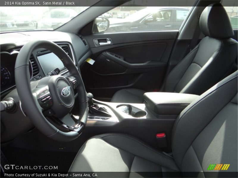Satin Metal / Black 2014 Kia Optima SX