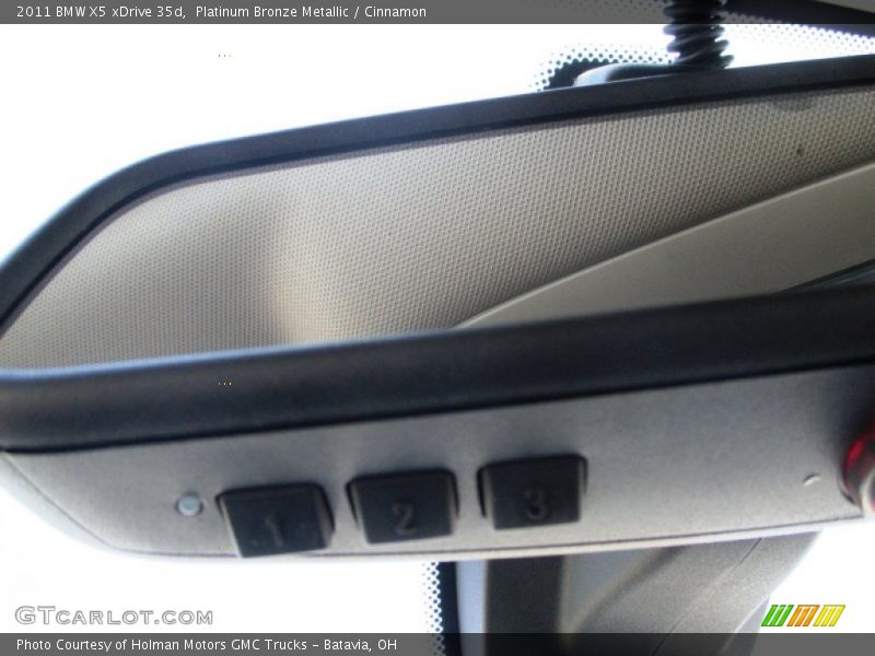 Platinum Bronze Metallic / Cinnamon 2011 BMW X5 xDrive 35d