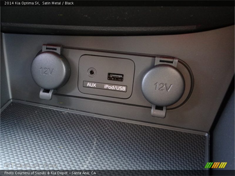 Satin Metal / Black 2014 Kia Optima SX