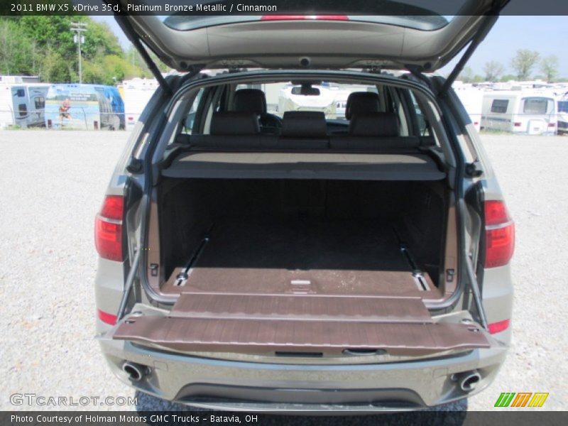 Platinum Bronze Metallic / Cinnamon 2011 BMW X5 xDrive 35d