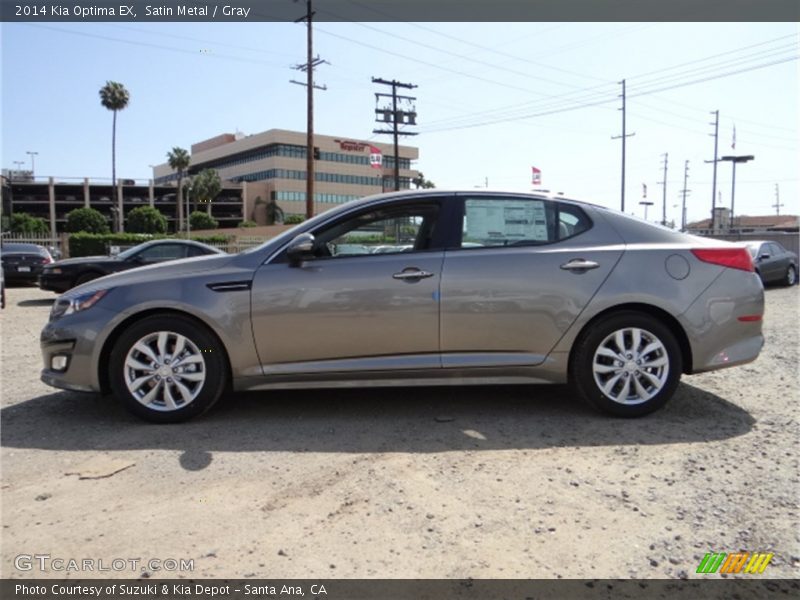 Satin Metal / Gray 2014 Kia Optima EX