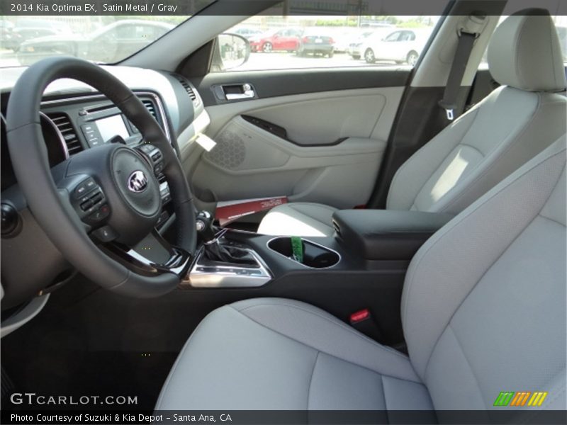 Satin Metal / Gray 2014 Kia Optima EX