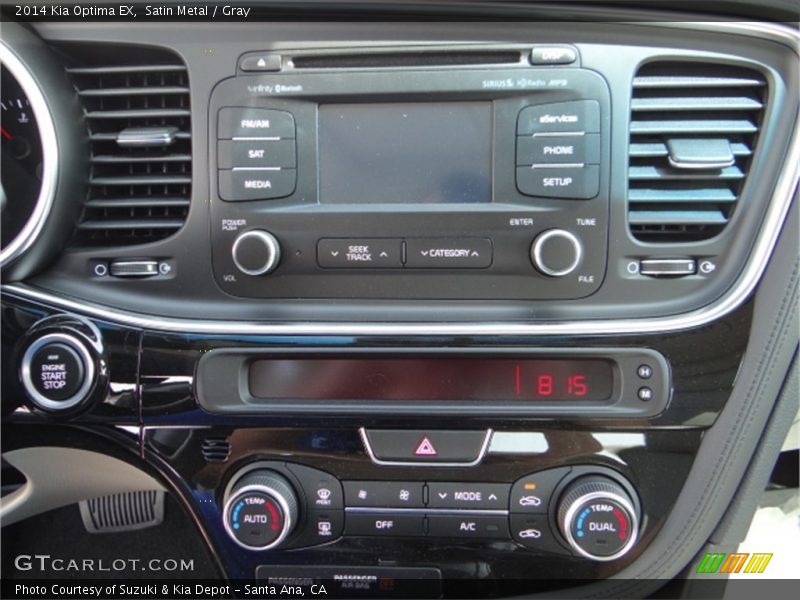 Satin Metal / Gray 2014 Kia Optima EX