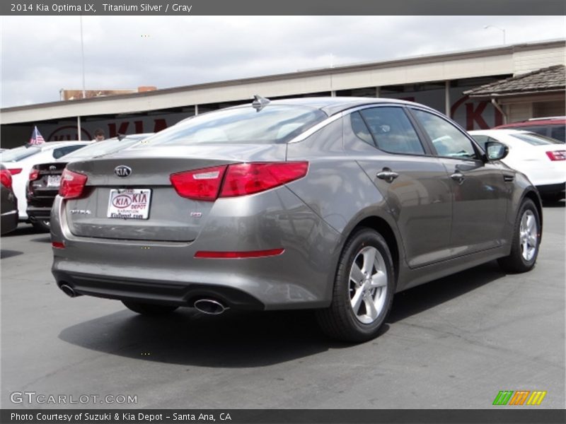 Titanium Silver / Gray 2014 Kia Optima LX