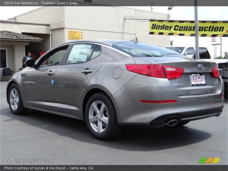 Titanium Silver / Gray 2014 Kia Optima LX