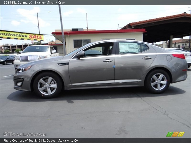 Titanium Silver / Gray 2014 Kia Optima LX