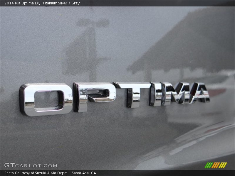 Titanium Silver / Gray 2014 Kia Optima LX