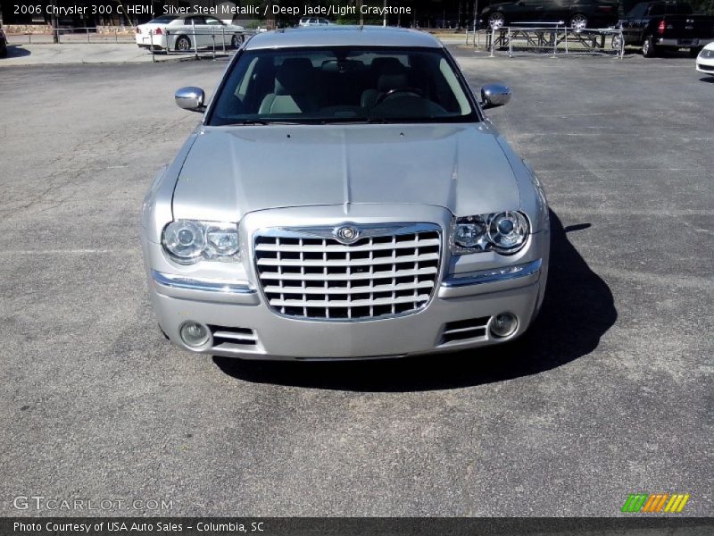 Silver Steel Metallic / Deep Jade/Light Graystone 2006 Chrysler 300 C HEMI