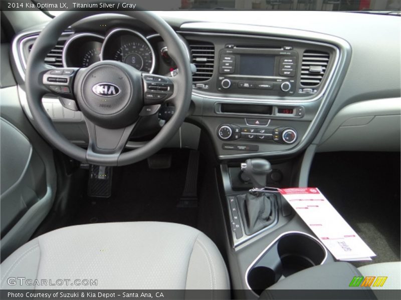 Titanium Silver / Gray 2014 Kia Optima LX