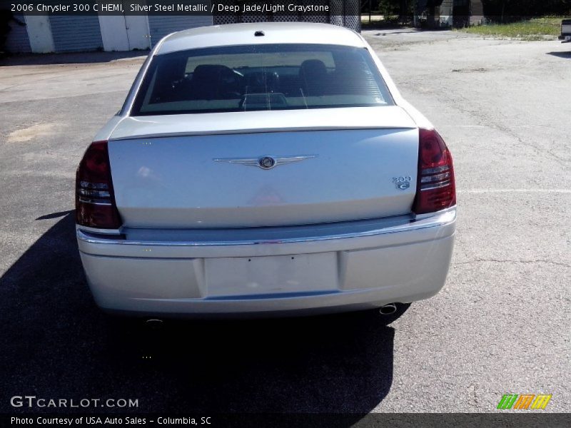 Silver Steel Metallic / Deep Jade/Light Graystone 2006 Chrysler 300 C HEMI