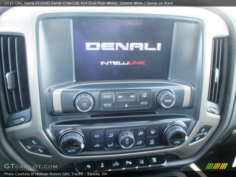 Controls of 2015 Sierra 3500HD Denali Crew Cab 4x4 Dual Rear Wheel