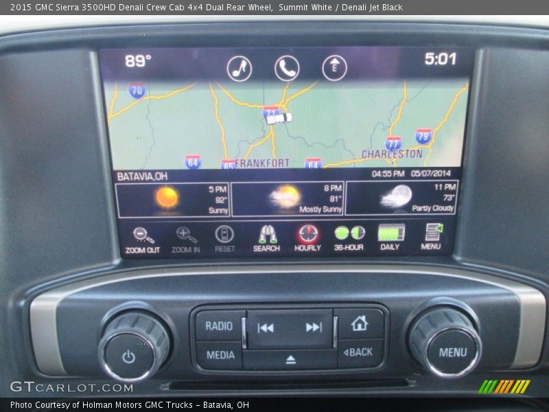 Navigation of 2015 Sierra 3500HD Denali Crew Cab 4x4 Dual Rear Wheel