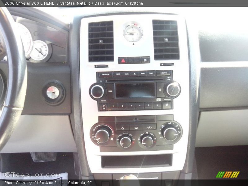 Silver Steel Metallic / Deep Jade/Light Graystone 2006 Chrysler 300 C HEMI
