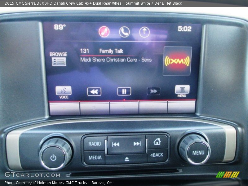 Audio System of 2015 Sierra 3500HD Denali Crew Cab 4x4 Dual Rear Wheel