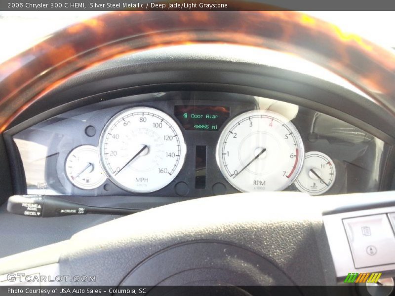 Silver Steel Metallic / Deep Jade/Light Graystone 2006 Chrysler 300 C HEMI