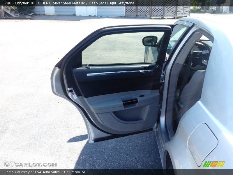 Silver Steel Metallic / Deep Jade/Light Graystone 2006 Chrysler 300 C HEMI