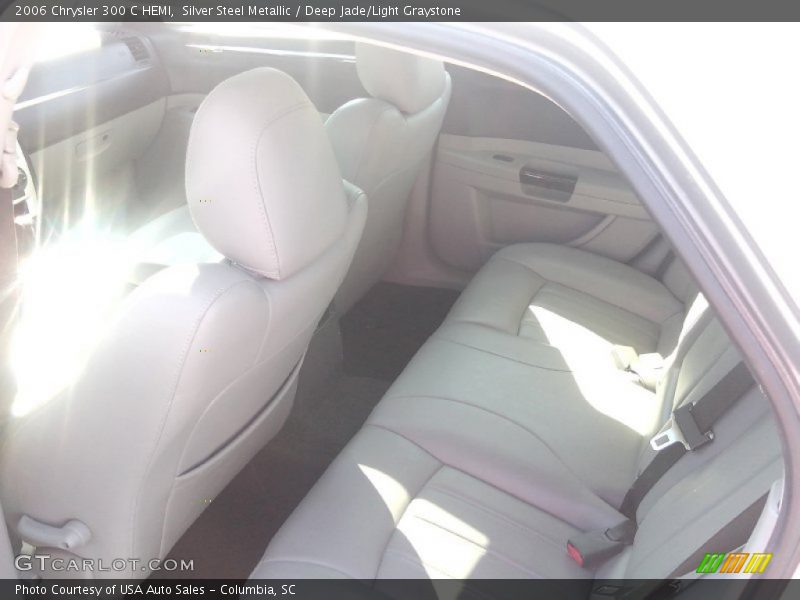 Silver Steel Metallic / Deep Jade/Light Graystone 2006 Chrysler 300 C HEMI