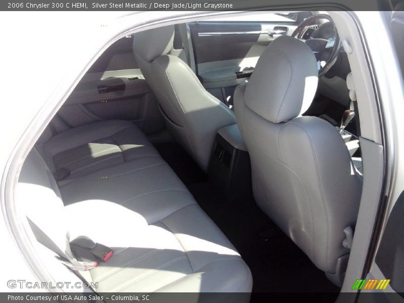 Silver Steel Metallic / Deep Jade/Light Graystone 2006 Chrysler 300 C HEMI