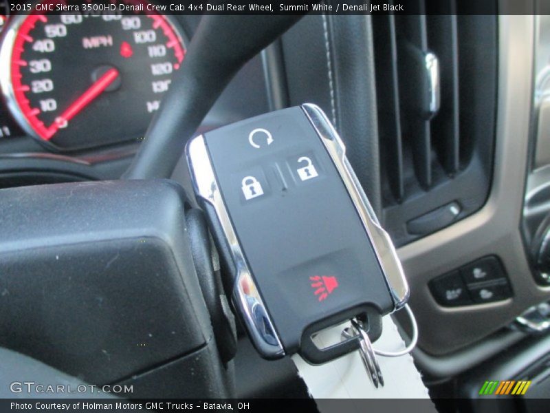 Keys of 2015 Sierra 3500HD Denali Crew Cab 4x4 Dual Rear Wheel