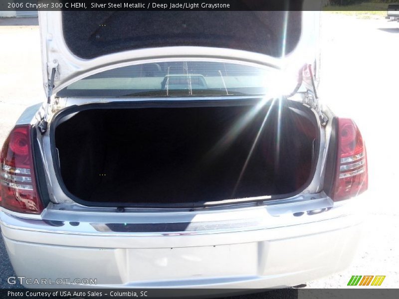 Silver Steel Metallic / Deep Jade/Light Graystone 2006 Chrysler 300 C HEMI