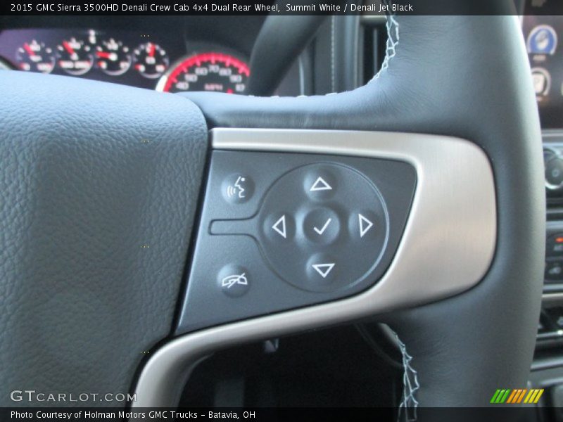 Controls of 2015 Sierra 3500HD Denali Crew Cab 4x4 Dual Rear Wheel