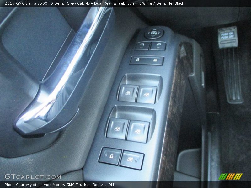Controls of 2015 Sierra 3500HD Denali Crew Cab 4x4 Dual Rear Wheel