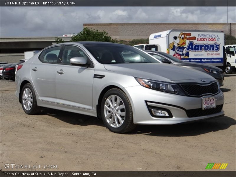 Bright Silver / Gray 2014 Kia Optima EX