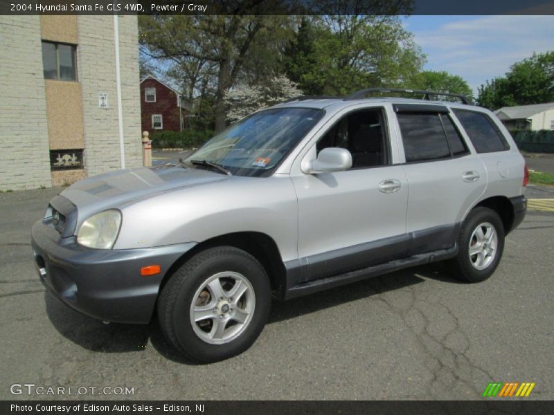 Pewter / Gray 2004 Hyundai Santa Fe GLS 4WD