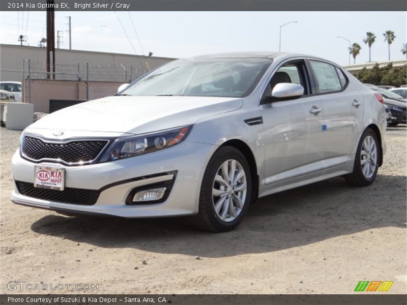 Bright Silver / Gray 2014 Kia Optima EX