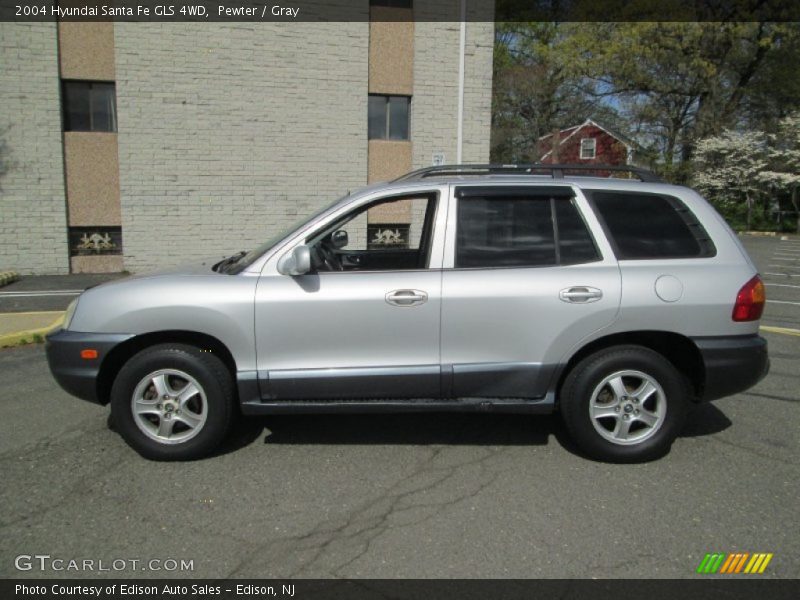 Pewter / Gray 2004 Hyundai Santa Fe GLS 4WD