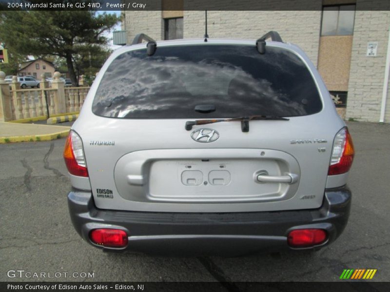 Pewter / Gray 2004 Hyundai Santa Fe GLS 4WD