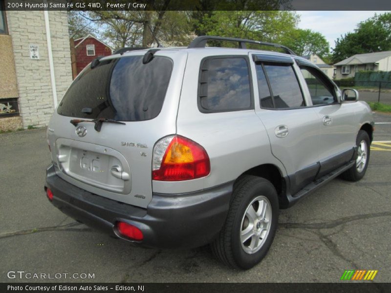 Pewter / Gray 2004 Hyundai Santa Fe GLS 4WD