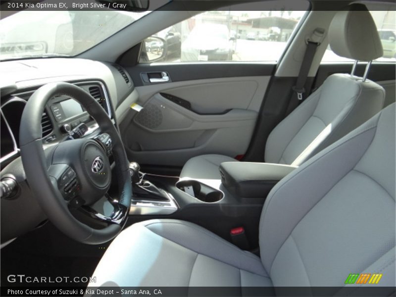 Bright Silver / Gray 2014 Kia Optima EX