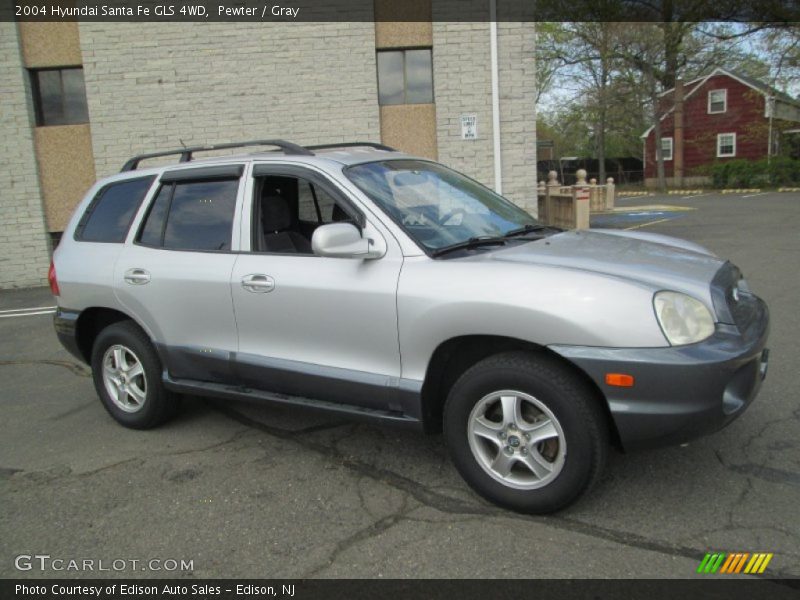 Pewter / Gray 2004 Hyundai Santa Fe GLS 4WD