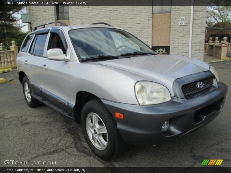 Pewter / Gray 2004 Hyundai Santa Fe GLS 4WD