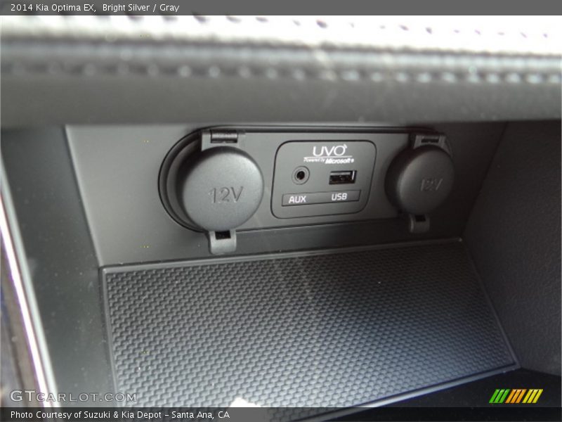 Bright Silver / Gray 2014 Kia Optima EX