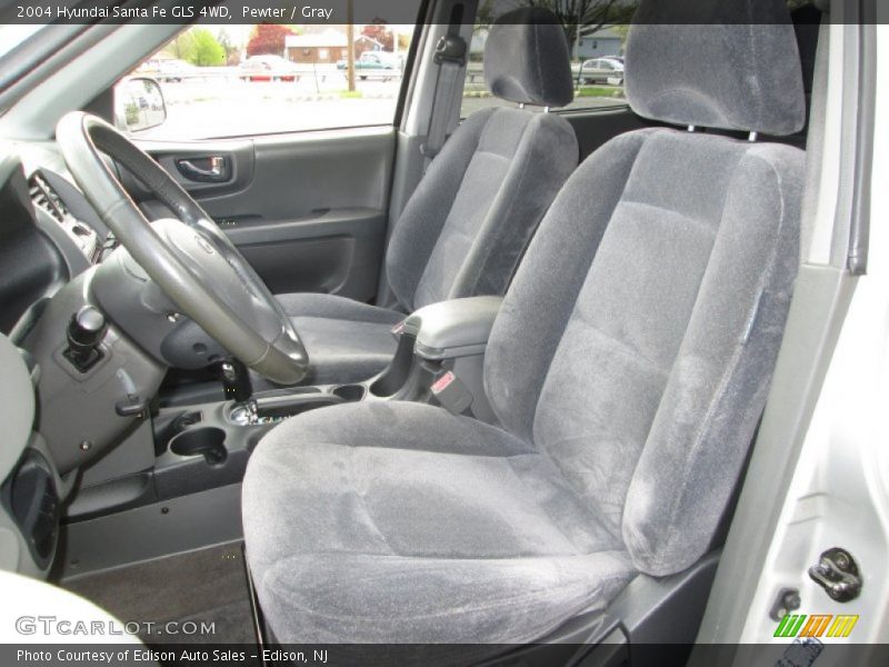 Pewter / Gray 2004 Hyundai Santa Fe GLS 4WD