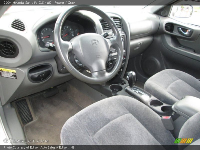 Pewter / Gray 2004 Hyundai Santa Fe GLS 4WD