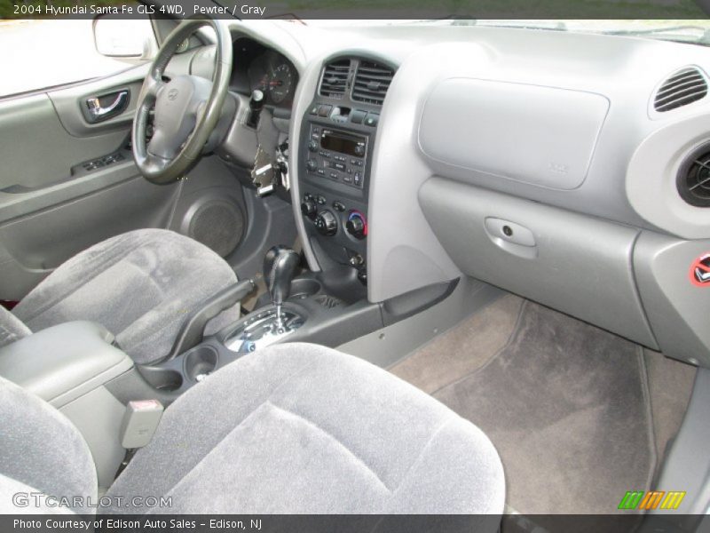 Pewter / Gray 2004 Hyundai Santa Fe GLS 4WD