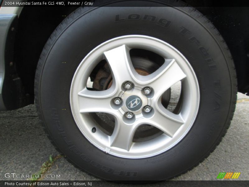 Pewter / Gray 2004 Hyundai Santa Fe GLS 4WD