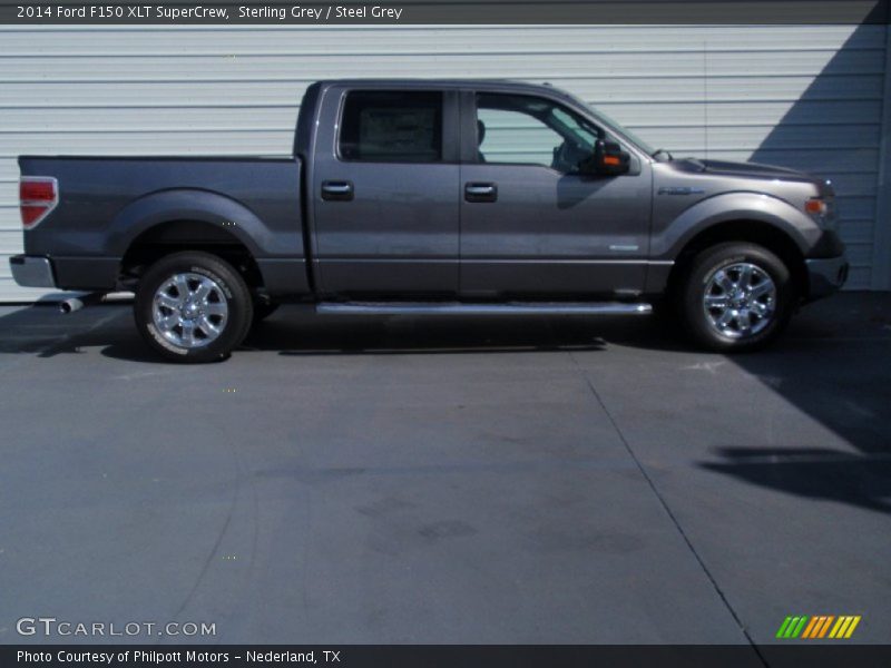 Sterling Grey / Steel Grey 2014 Ford F150 XLT SuperCrew