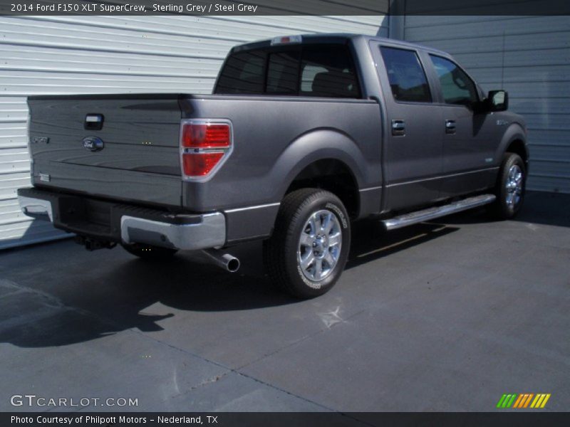 Sterling Grey / Steel Grey 2014 Ford F150 XLT SuperCrew