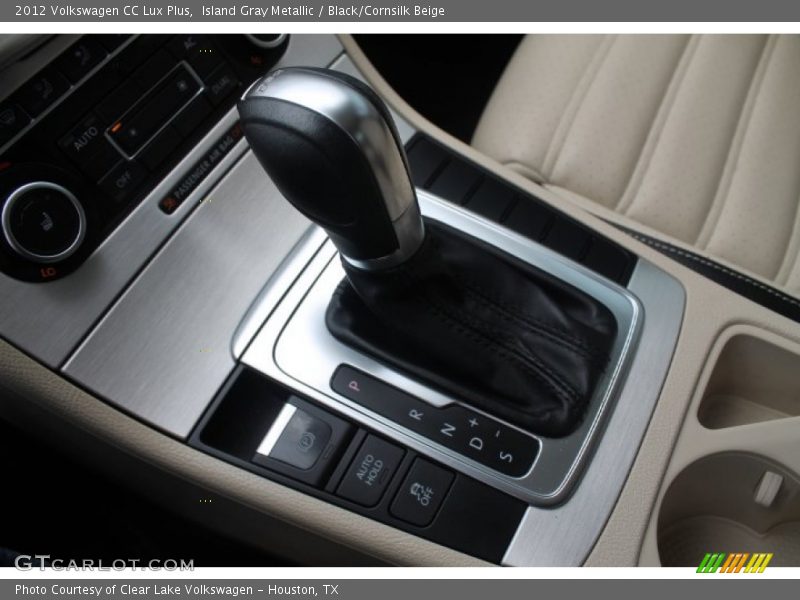 Island Gray Metallic / Black/Cornsilk Beige 2012 Volkswagen CC Lux Plus