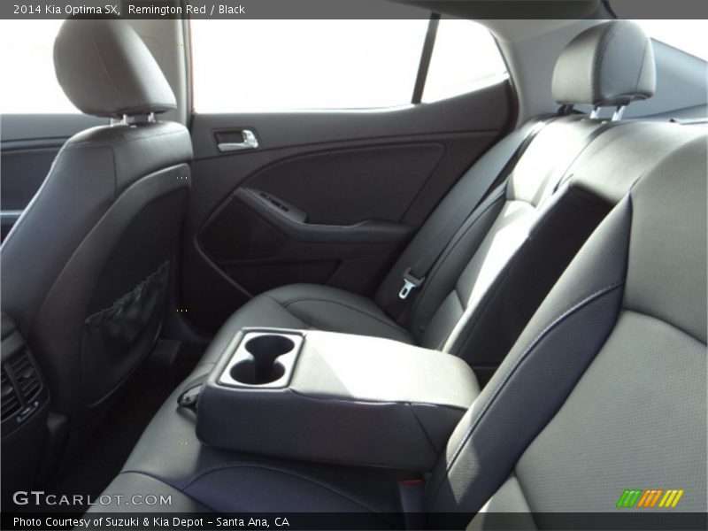 Remington Red / Black 2014 Kia Optima SX