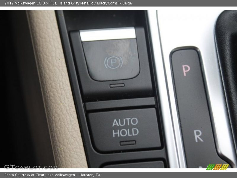 Island Gray Metallic / Black/Cornsilk Beige 2012 Volkswagen CC Lux Plus