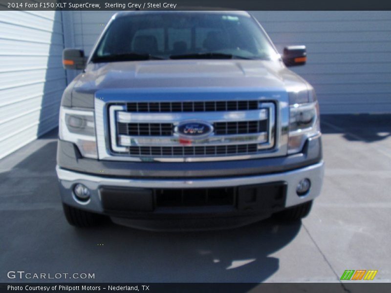Sterling Grey / Steel Grey 2014 Ford F150 XLT SuperCrew