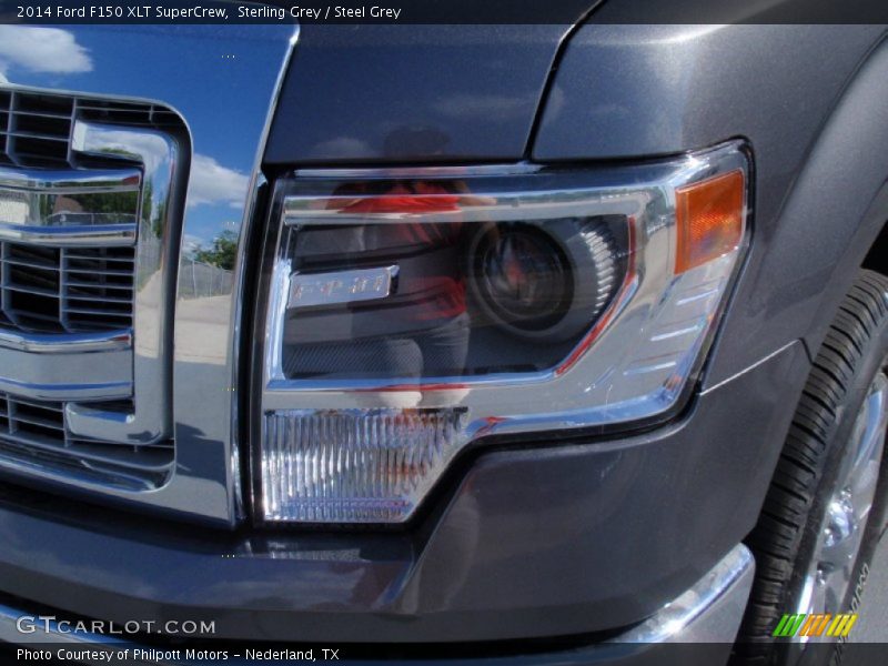 Sterling Grey / Steel Grey 2014 Ford F150 XLT SuperCrew