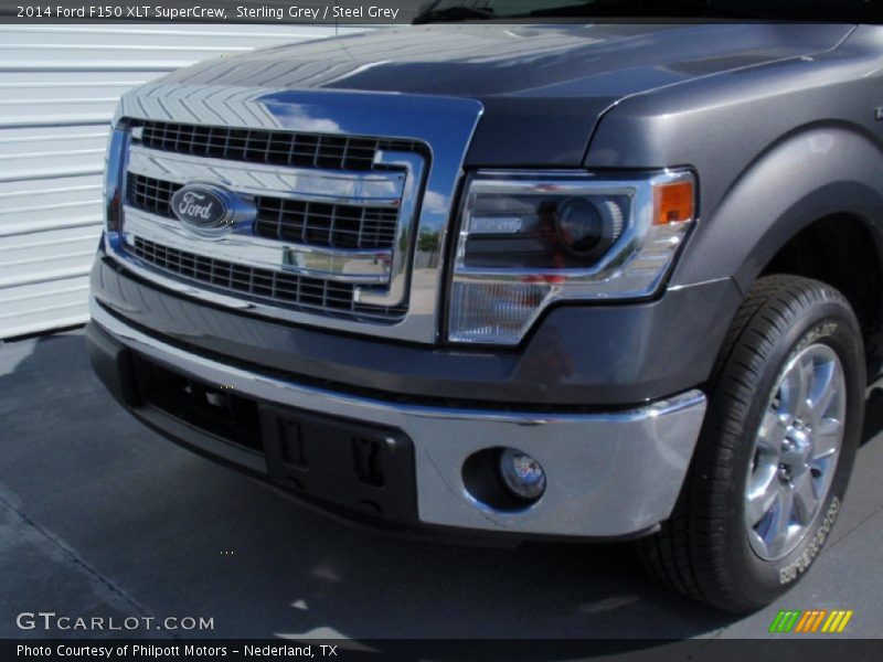 Sterling Grey / Steel Grey 2014 Ford F150 XLT SuperCrew