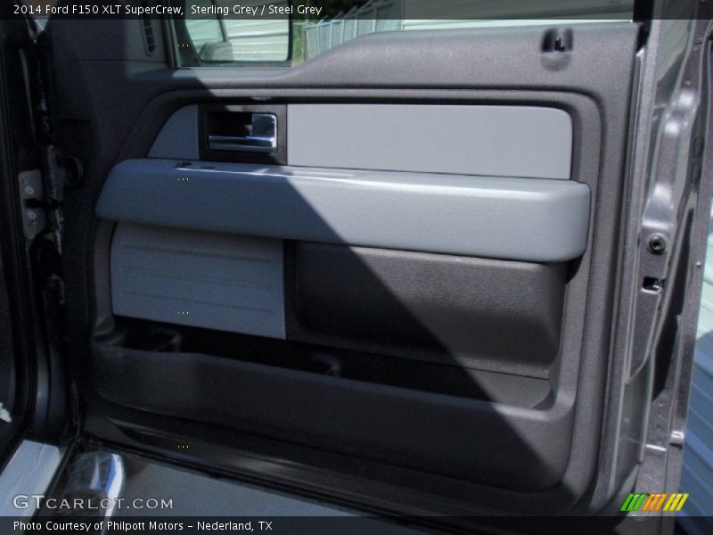 Sterling Grey / Steel Grey 2014 Ford F150 XLT SuperCrew
