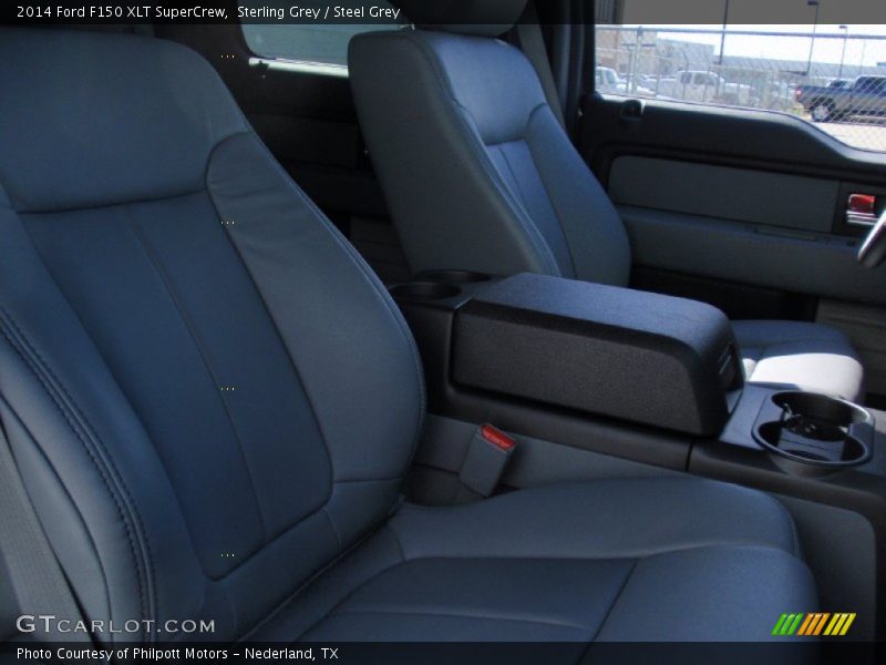 Sterling Grey / Steel Grey 2014 Ford F150 XLT SuperCrew